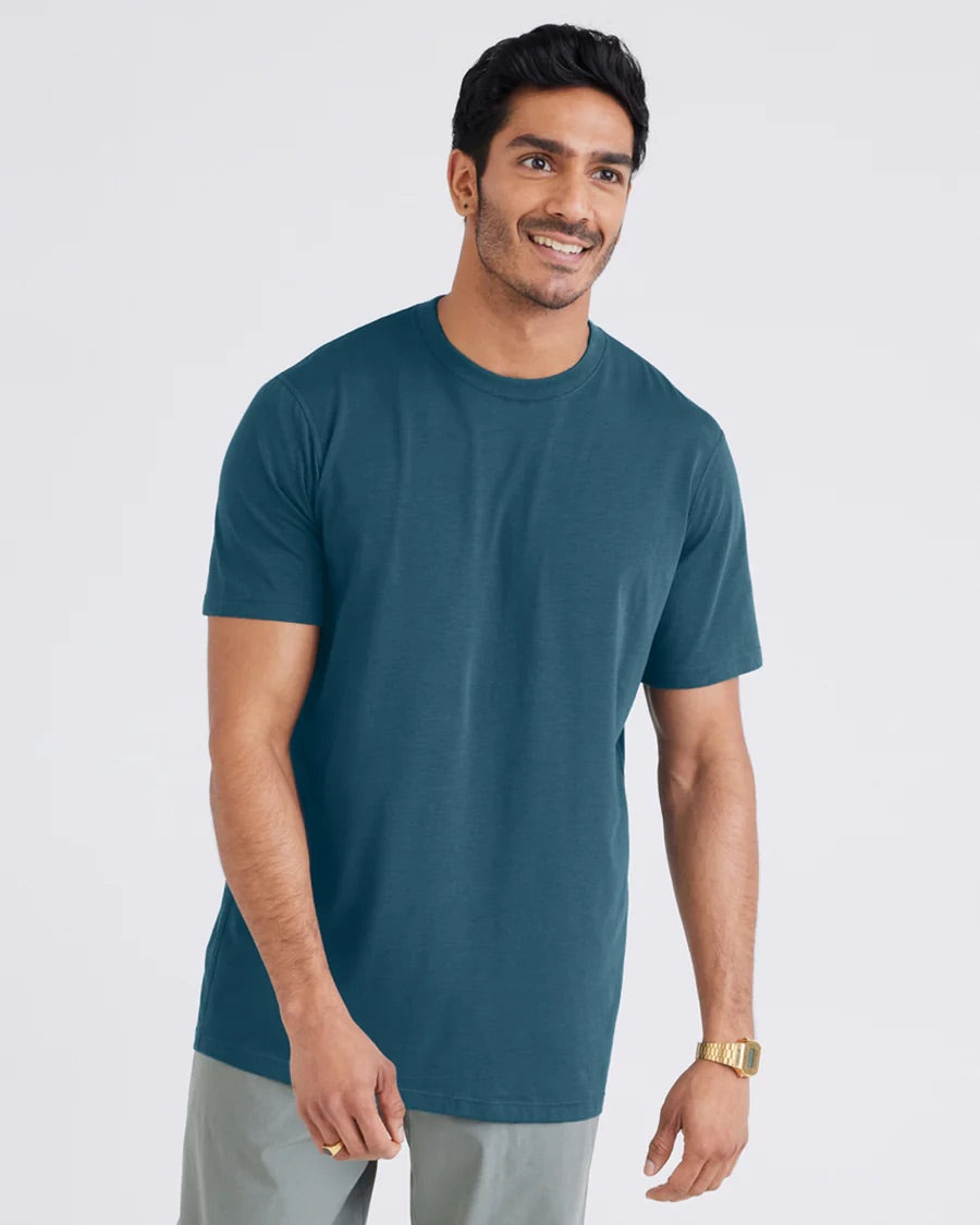 SAXX - Drop temp Cool Cotton Short Sleeve Crew | 2 Colour Options