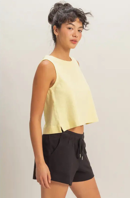 Candela Tank | Yellow
