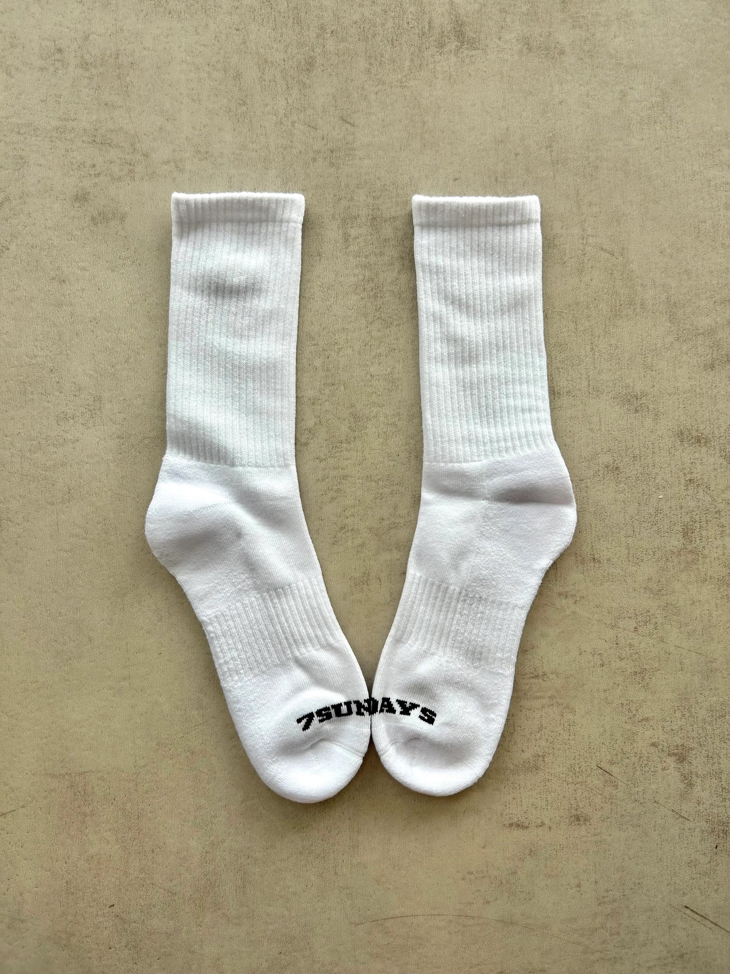 Seven Sundays White Crew Socks 3 Pack | 2 Style Options