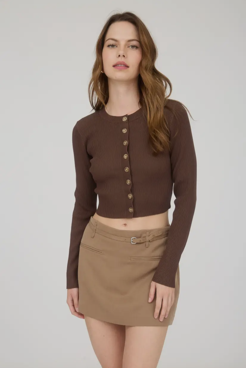 Lilith Rib Button Down