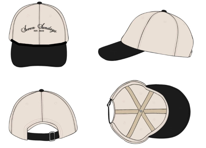 Seven Sundays Ball Cap | Multiple Colour Options