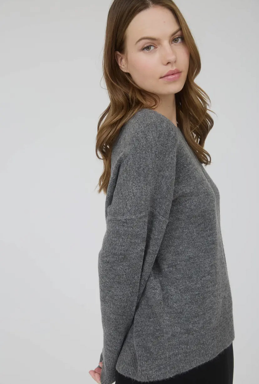 Sunna Sweater | Dark Gray
