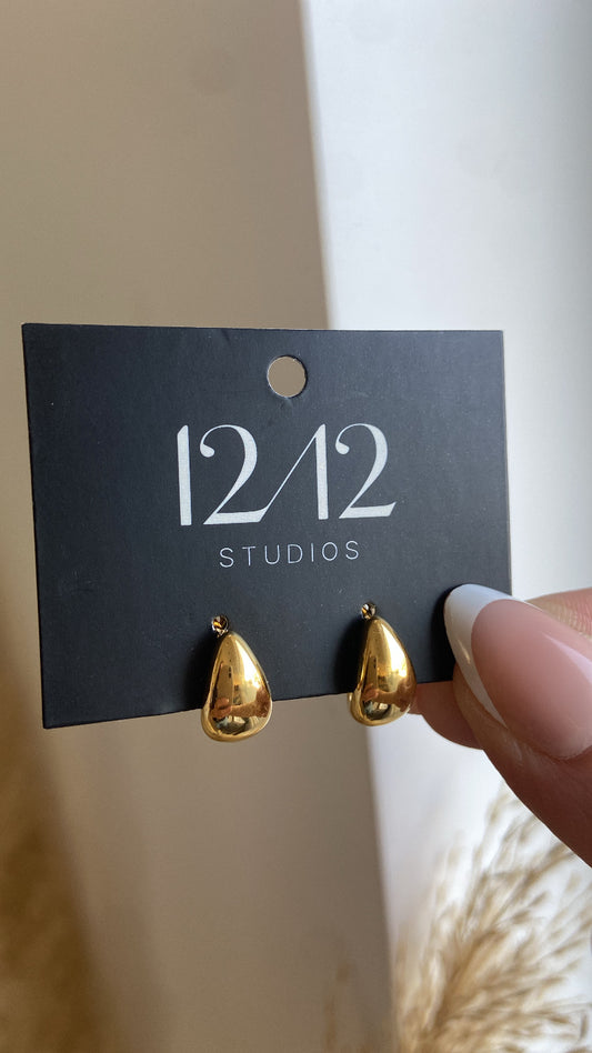12/12 STUDIOS | Half Moon Earrings