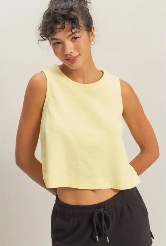 Candela Tank | Yellow