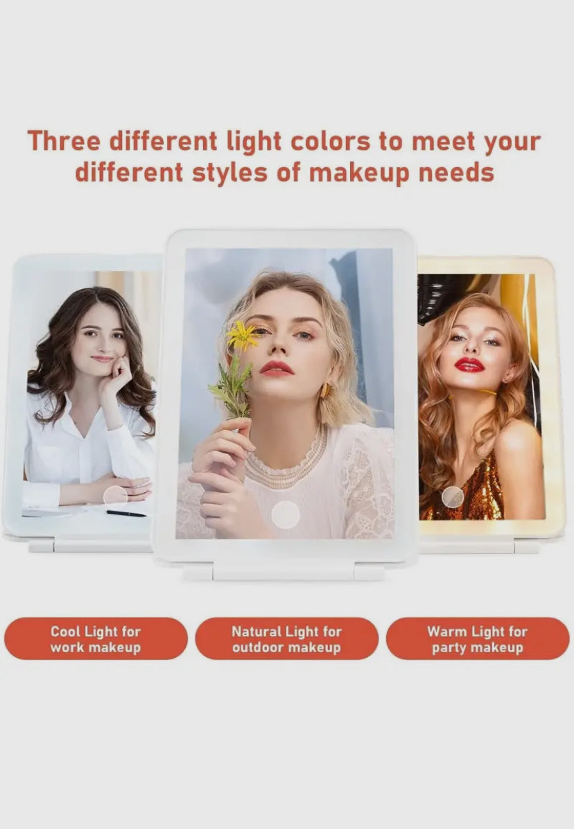 Travel Led Makeup Vanity Mirror