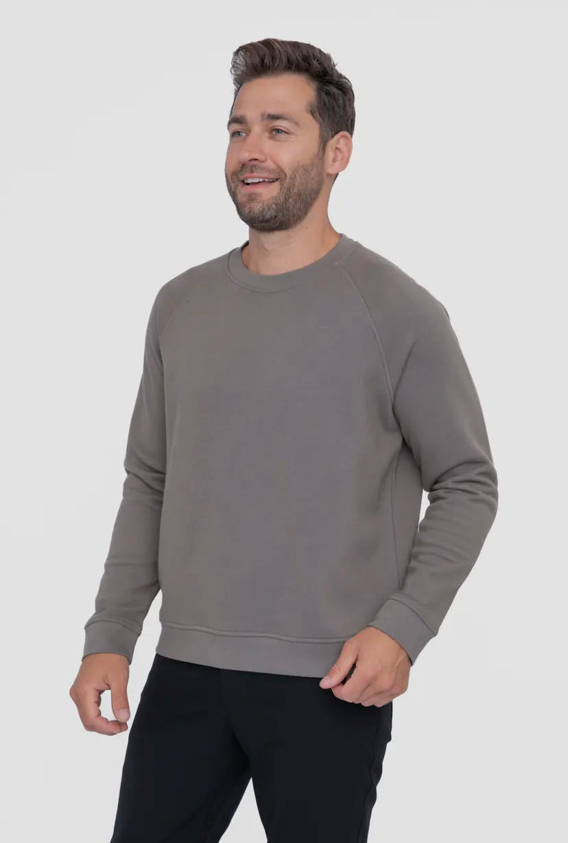 Cotton Blend Classic Crewneck