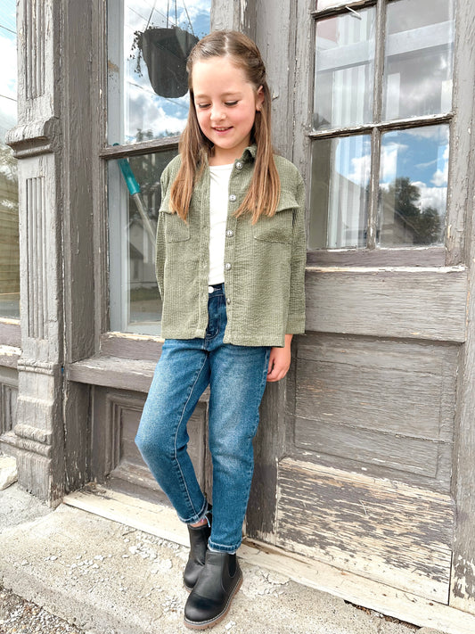Corduroy Shirt Jacket