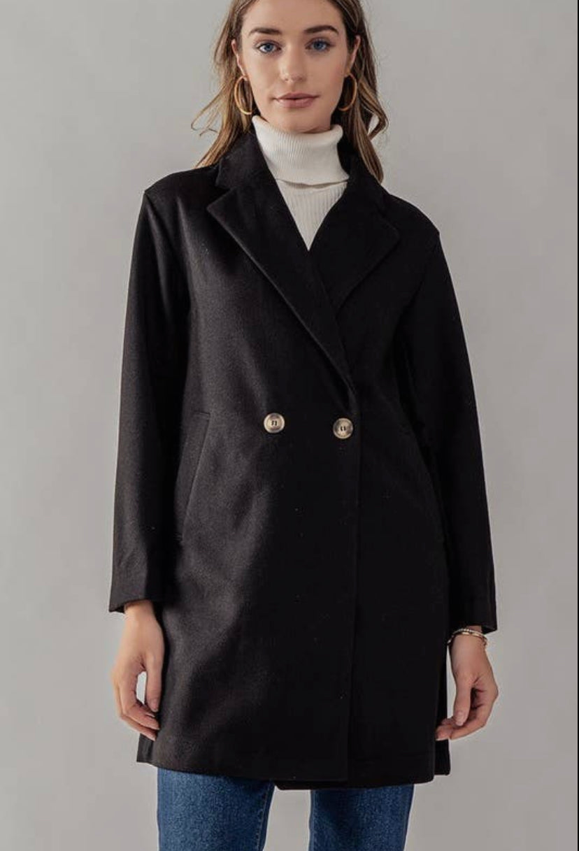 Della Collar Coat