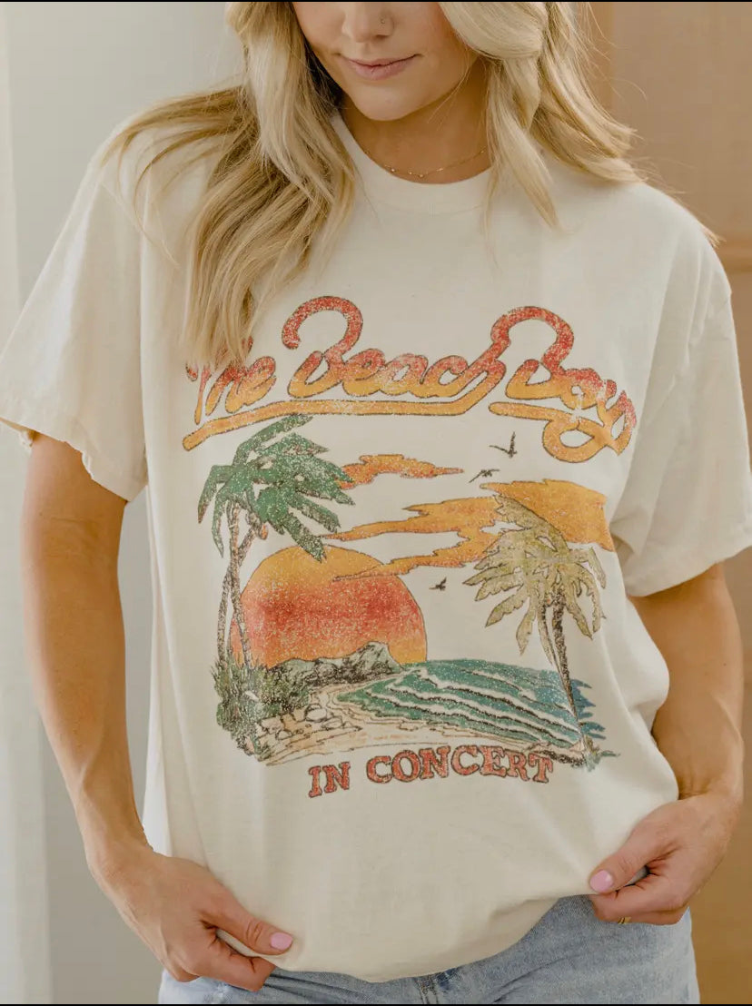 The Beach Boys Thrifted Graphic Tee