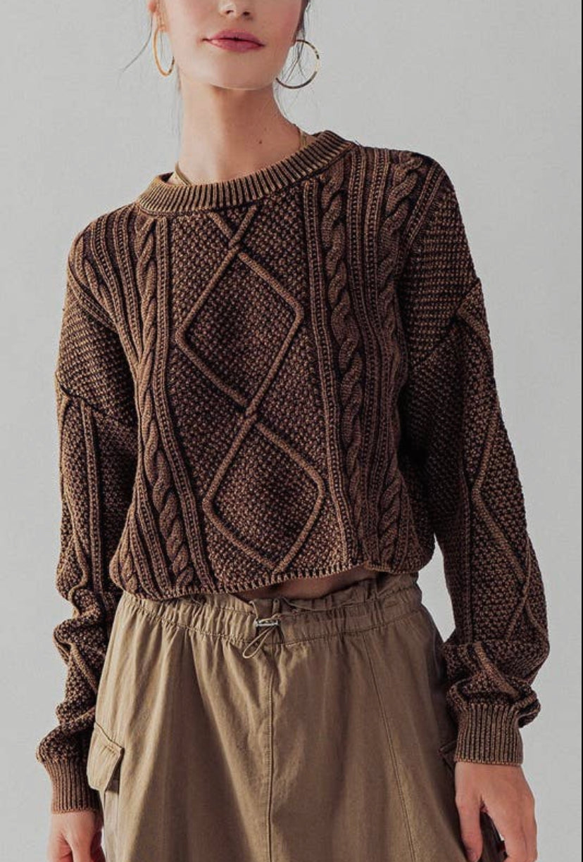 Sydney Cable Knit Sweater