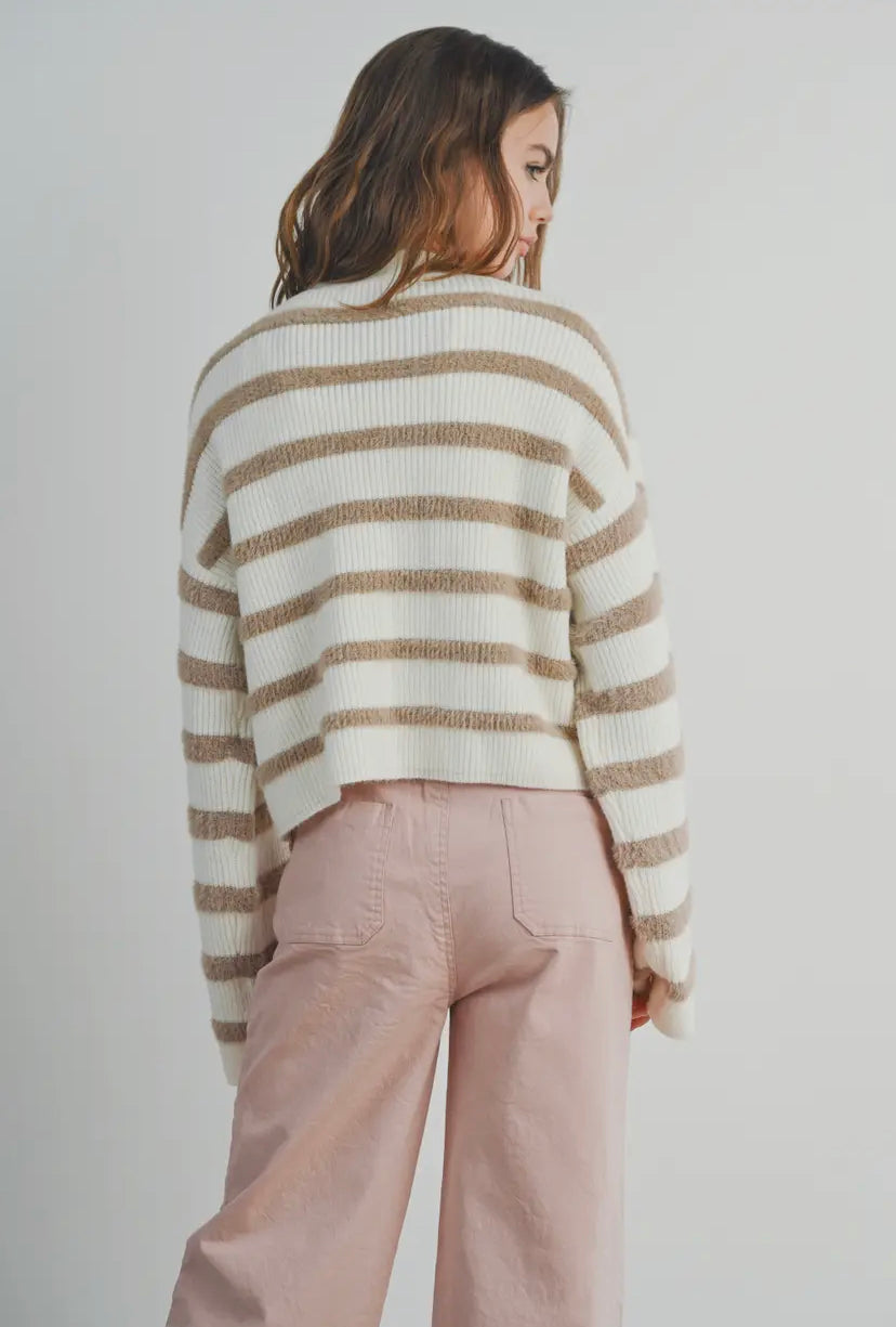 Camden Striped Cardi