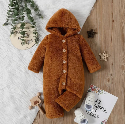 Teddy Hooded Onesie