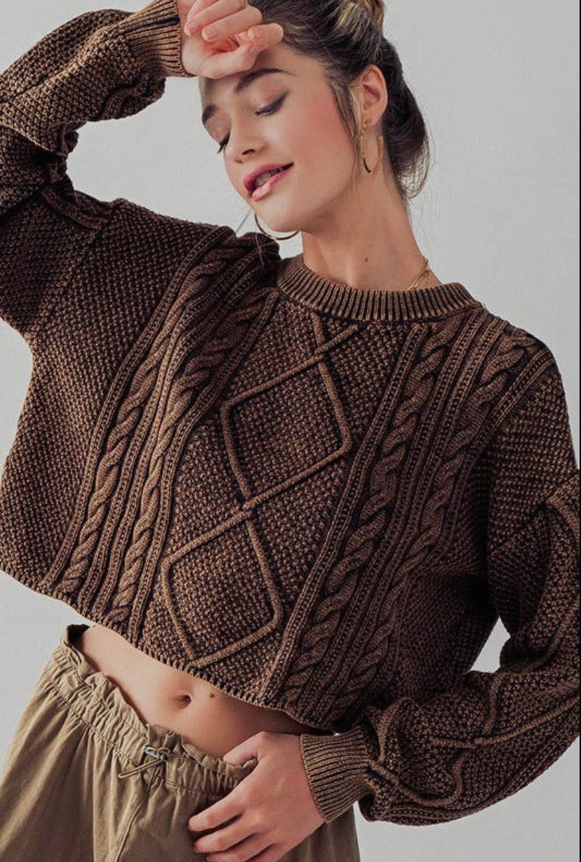 Sydney Cable Knit Sweater