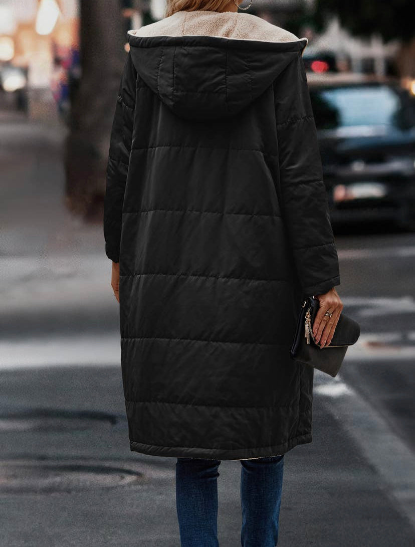 Wren Sherpa Puffer Coat