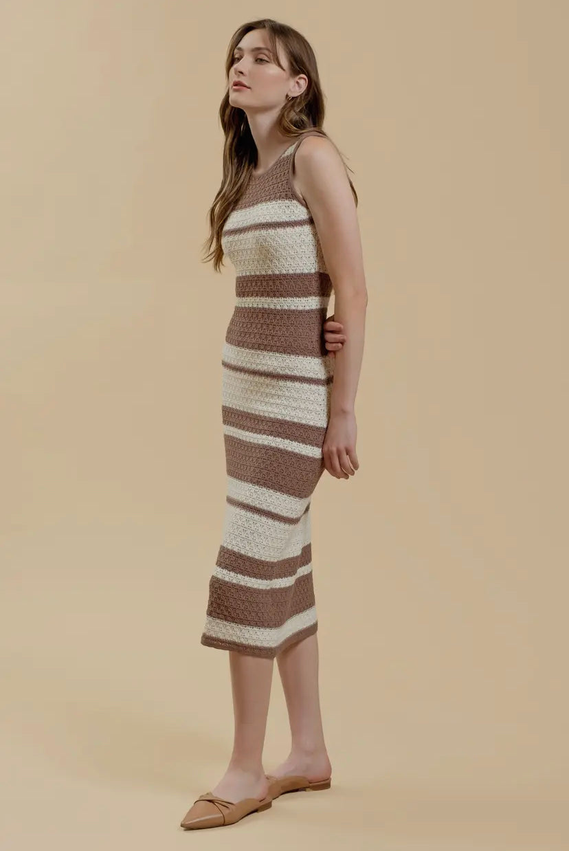 Skye Crochet Midi Dress