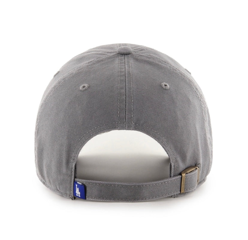 47 Brand |  Los Angeles Dodgers - Clean Up Cap -Dark Grey