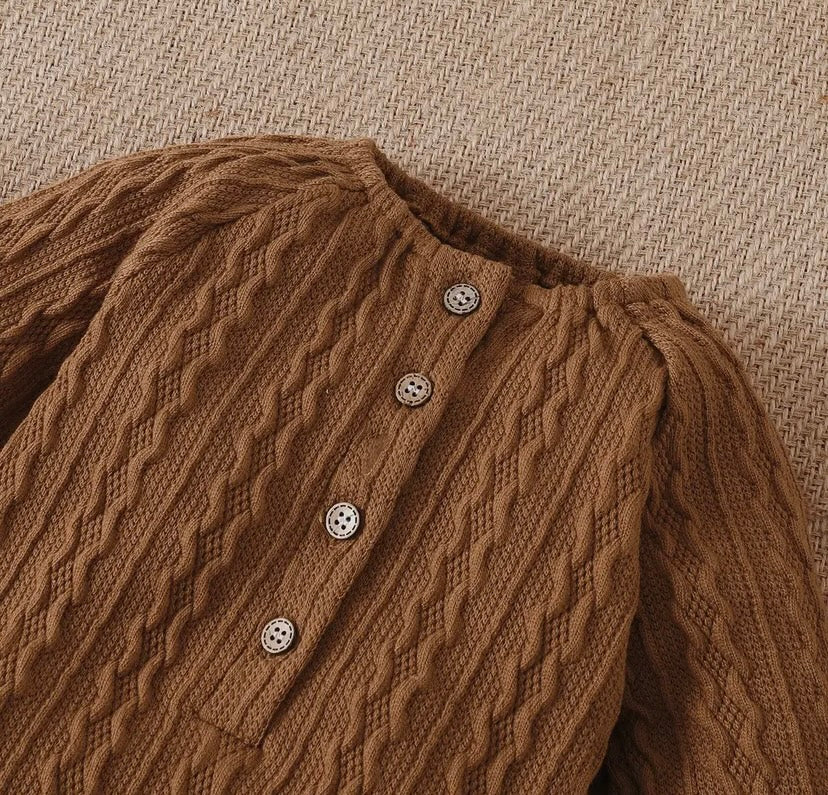 Knitted Cable Detail Onesie