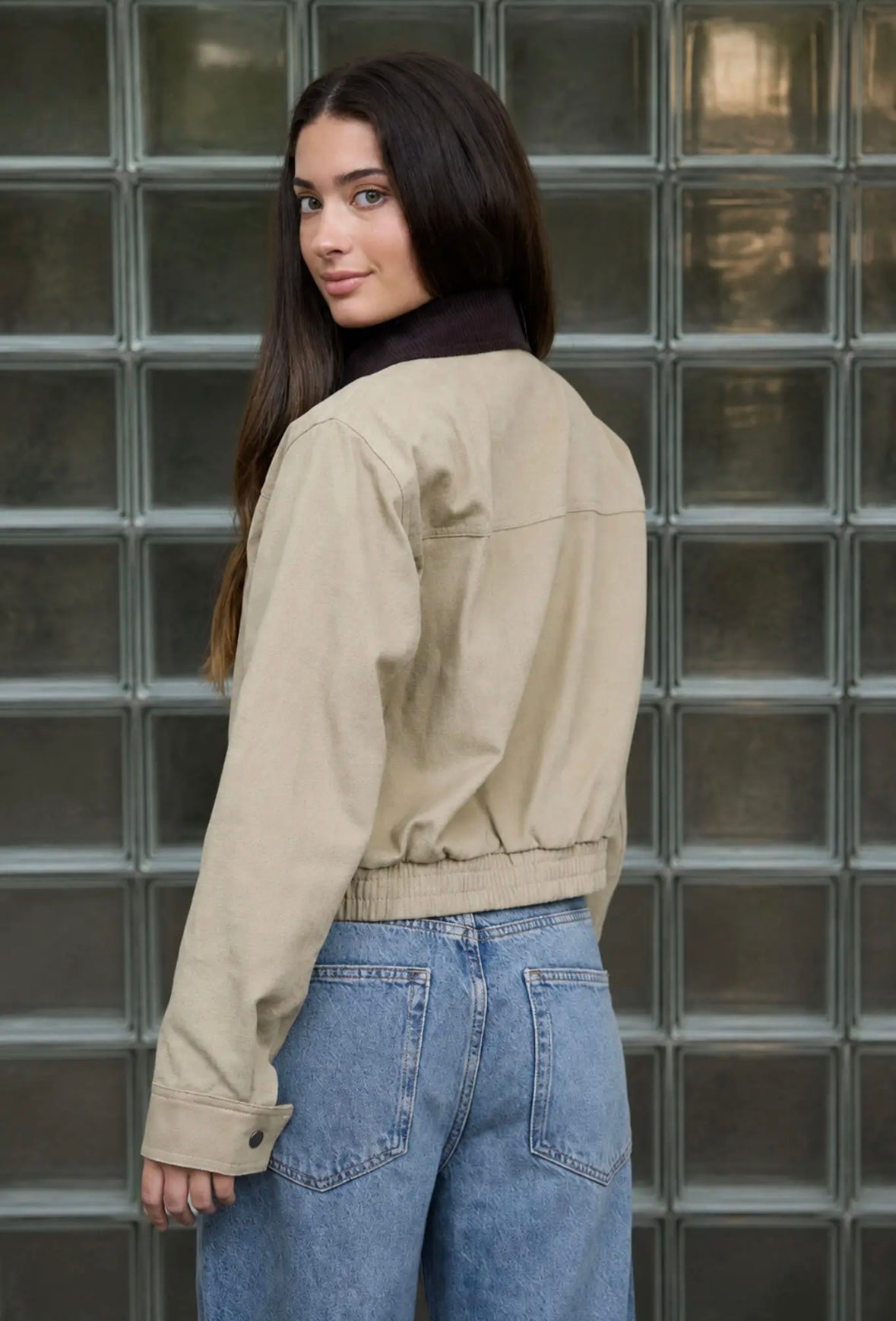 Bronwyn Barn Jacket | Khaki