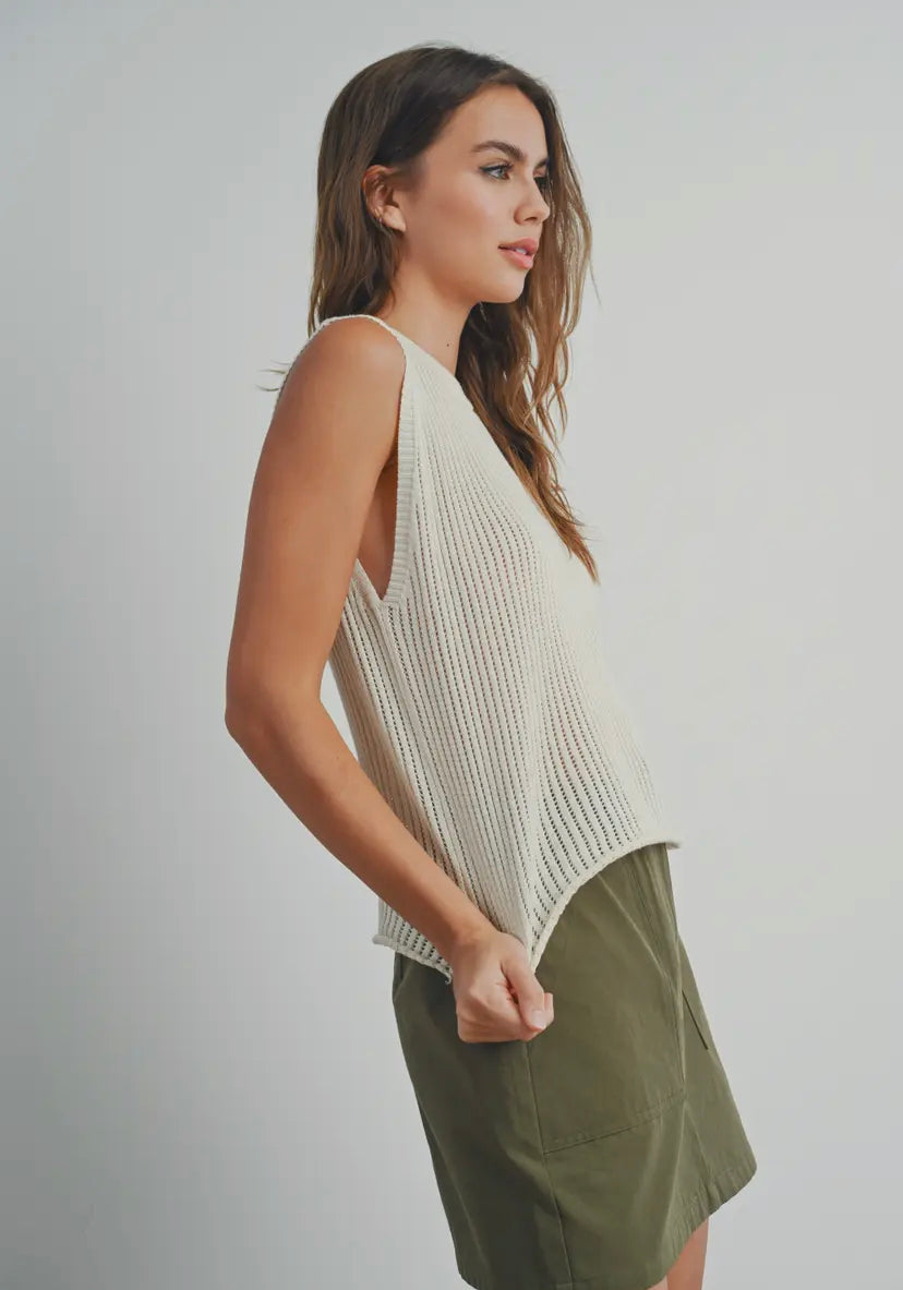 Farrah Knit Tank- 2 Colour Options