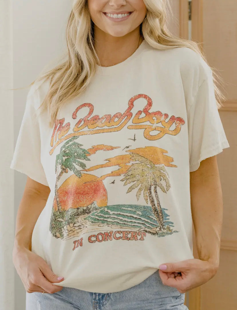 The Beach Boys Thrifted Graphic Tee