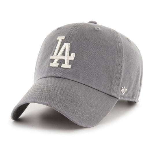 47 Brand |  Los Angeles Dodgers - Clean Up Cap -Dark Grey