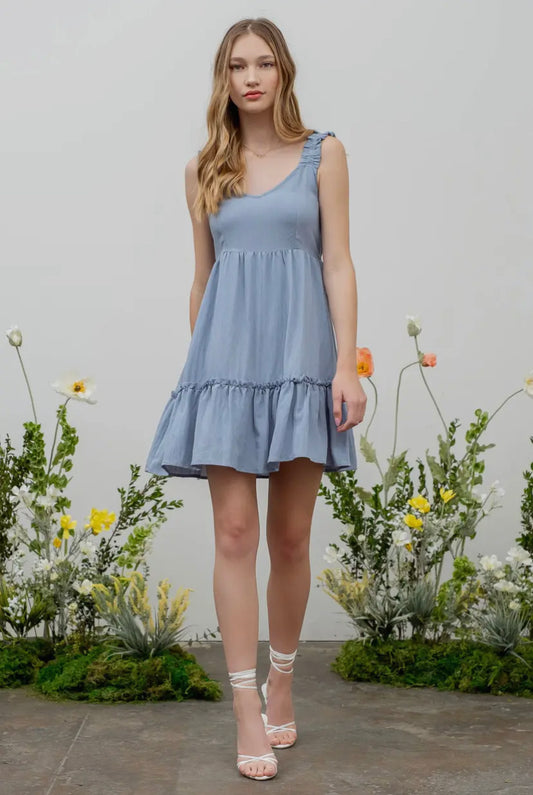 Ellie V Neck Dress