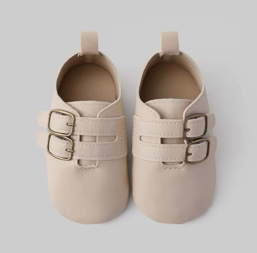 Faux Buckle Pre-walker Shoes