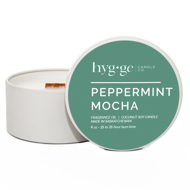 Peppermint Mocha Hygge Candle | 6oz & 9oz Options