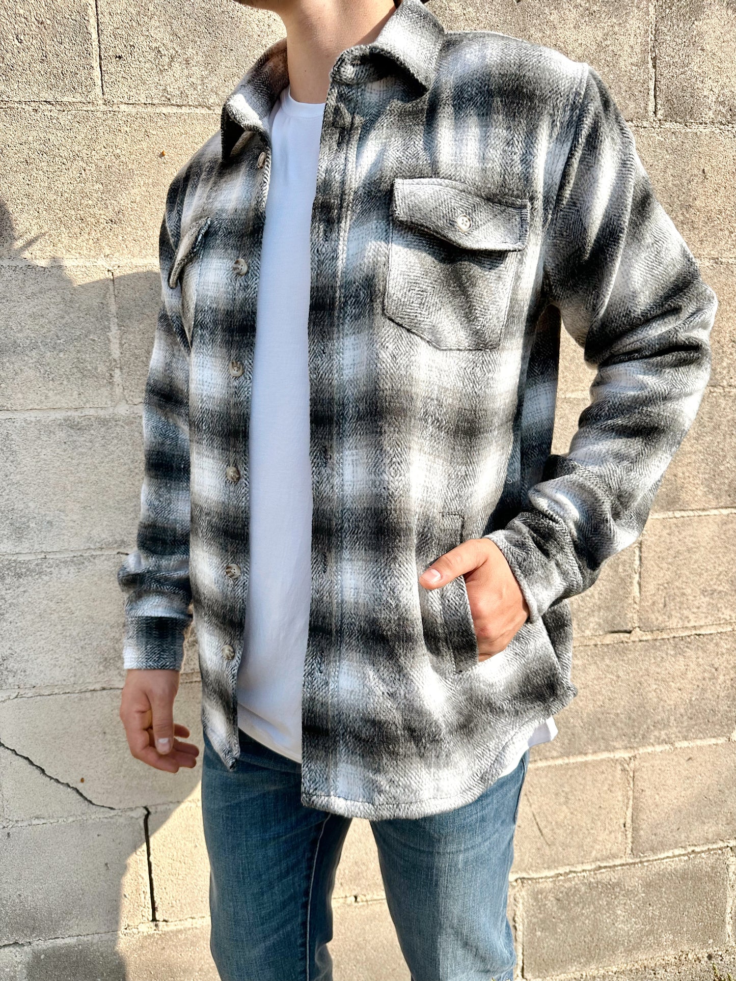 Garrett Plaid Shacket