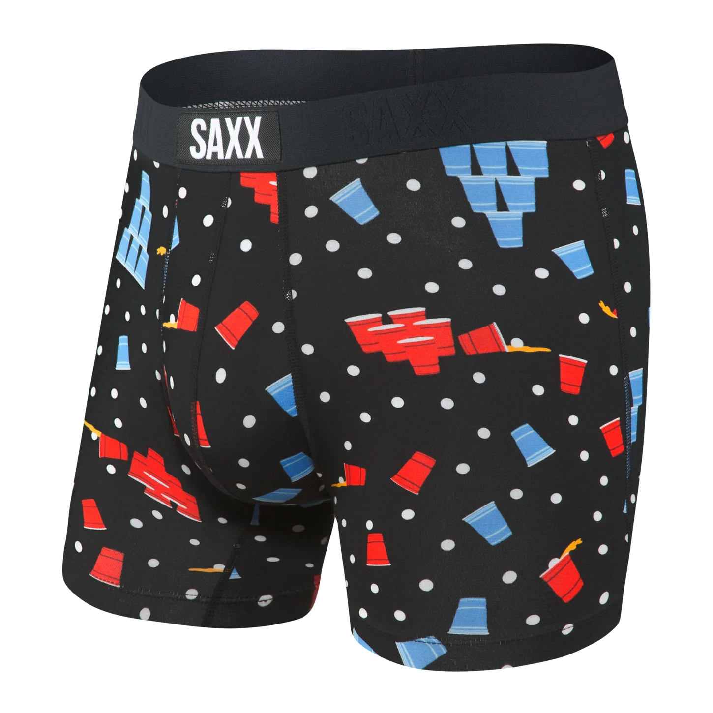 SAXX Men's Vibe Boxer Brief - Friday Night Camo