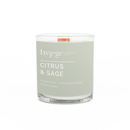 Citrus & Sage Hygge Candle -2 Sizes