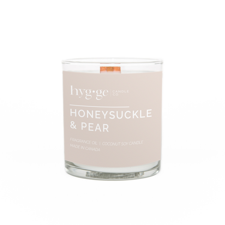 Honeysuckle & Pear Hygge Candle | 6oz & 9oz Options