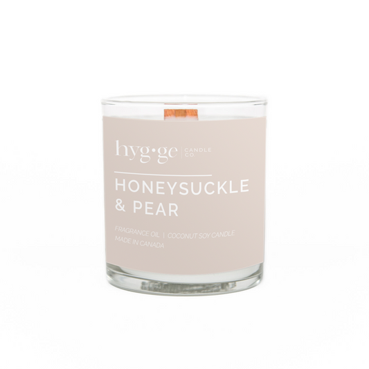 Honeysuckle & Pear Hygge Candle -2 Sizes