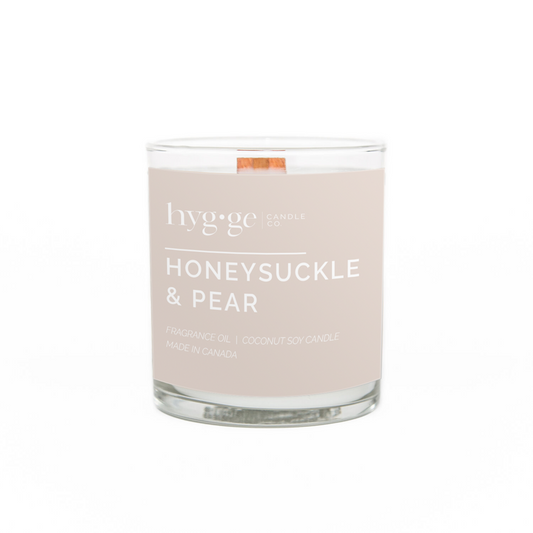 Honeysuckle & Pear Hygge Candle | 6oz & 9oz Options