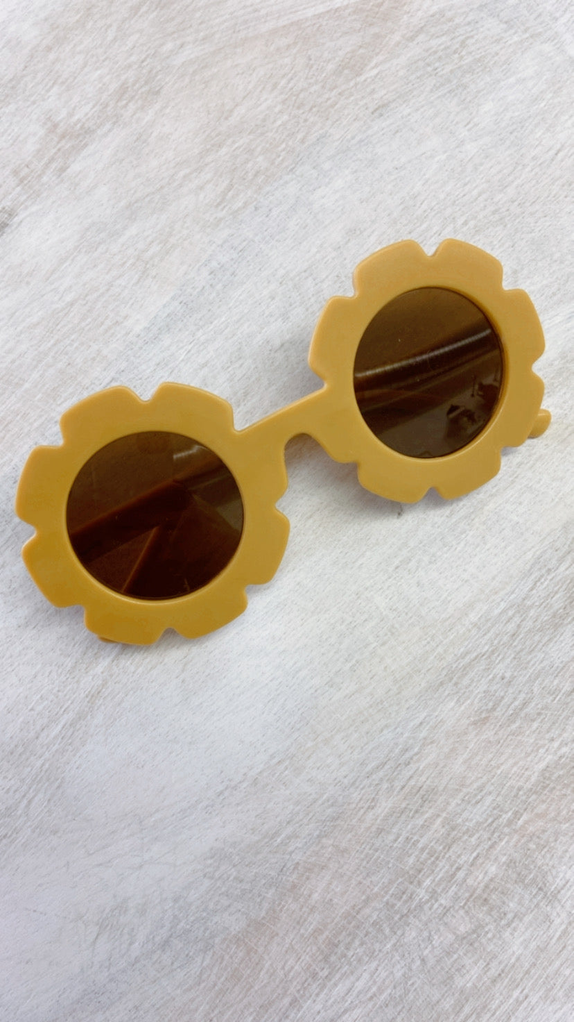 Floral Kids Sunglasses - Multiple Color Options