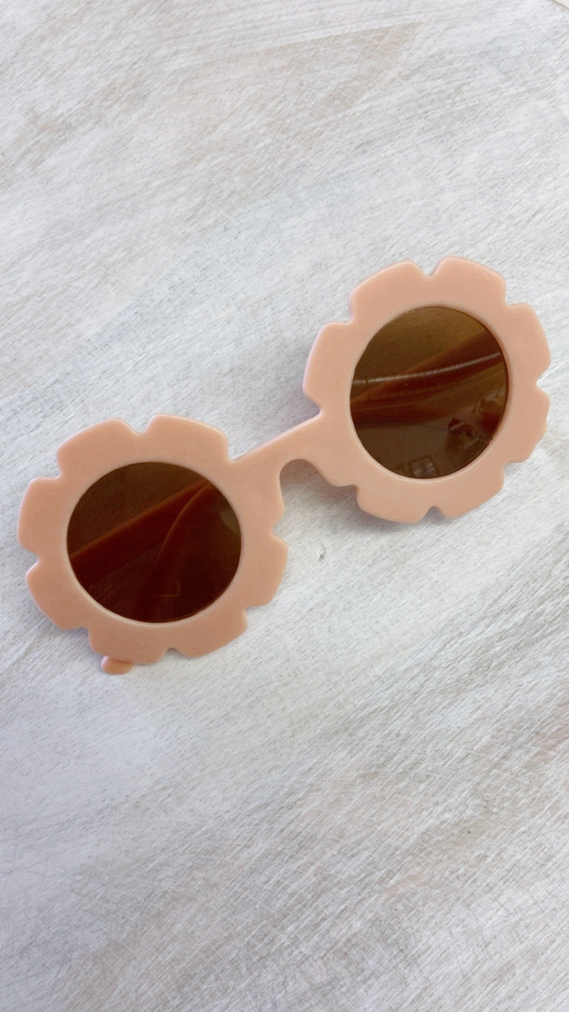 Floral Kids Sunglasses - Multiple Color Options