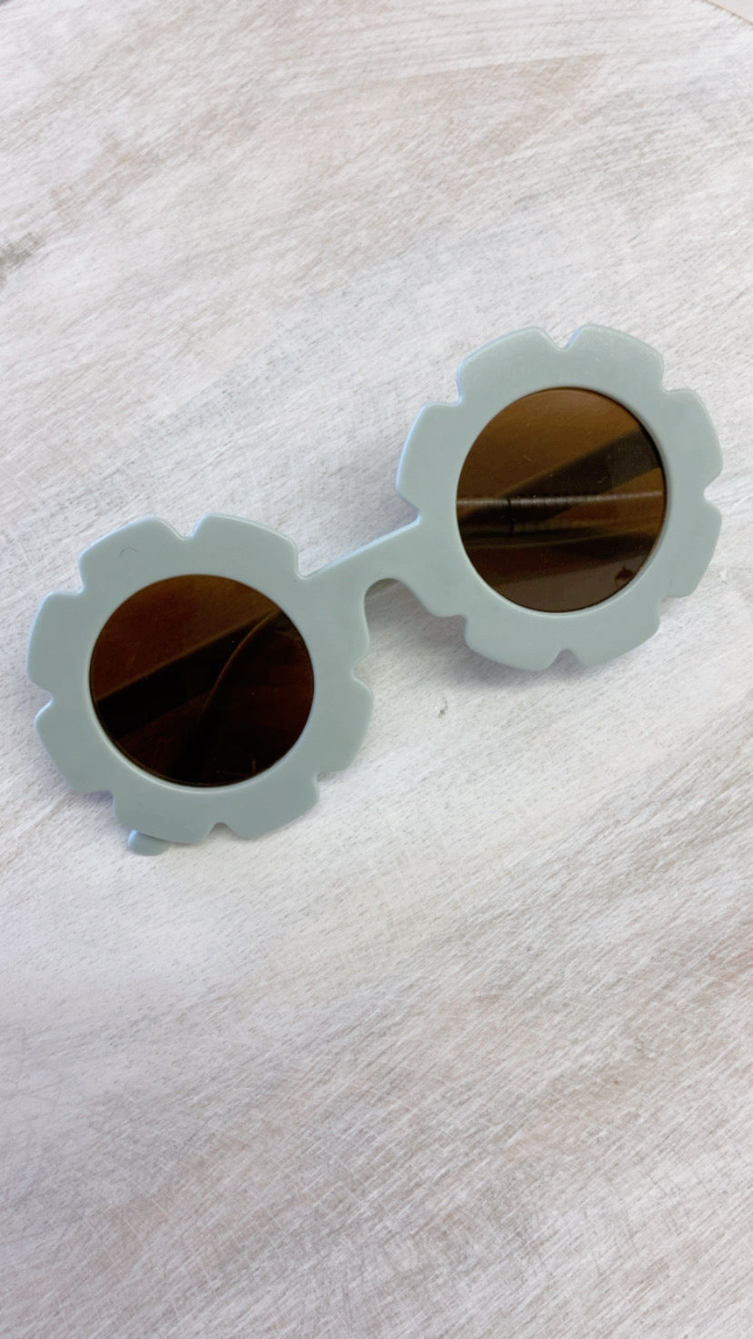 Floral Kids Sunglasses - Multiple Color Options