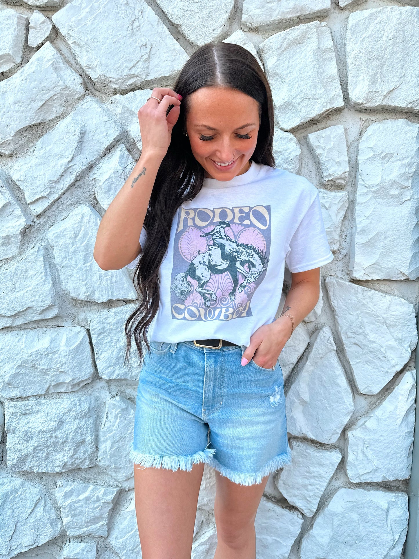 Rodeo Cowboy Graphic Tee