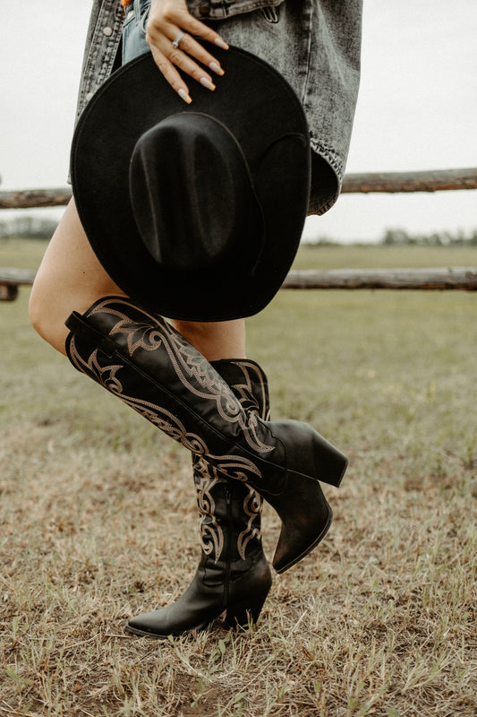 Country Roads Cowgirl Boots