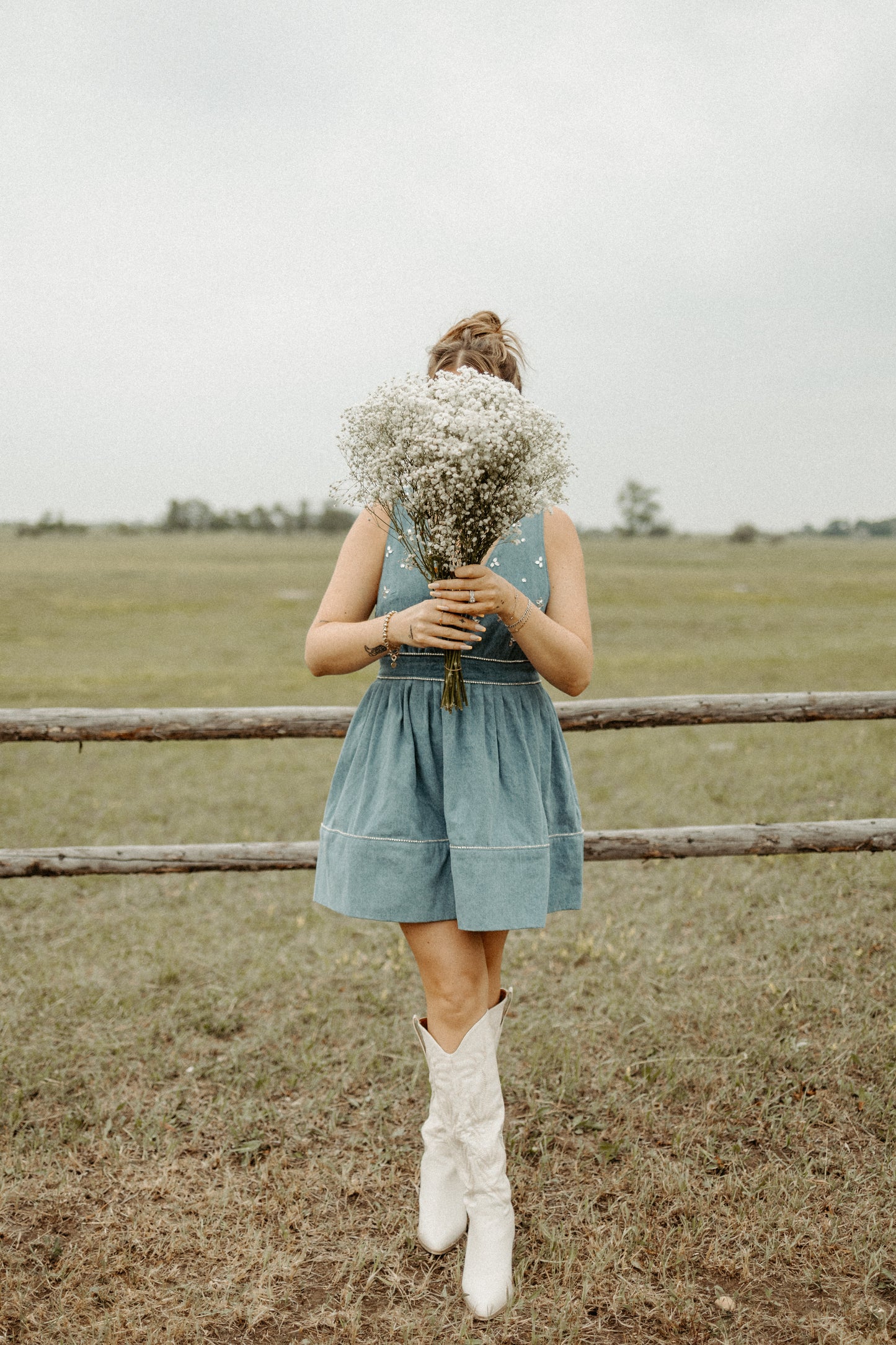 Life For Me Denim Dress