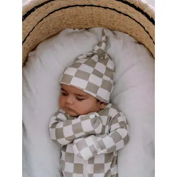 Tiramisu Checkerboard Onesie