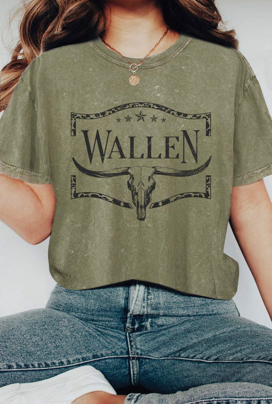 Wallen Mineral Wash Graphic T-Shirt