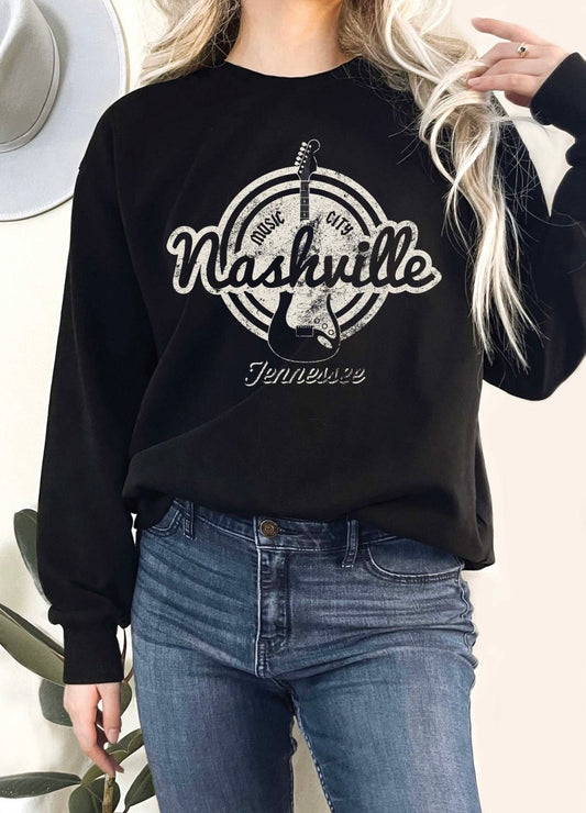 Nashville Tennessee Graphic Sweatshirt