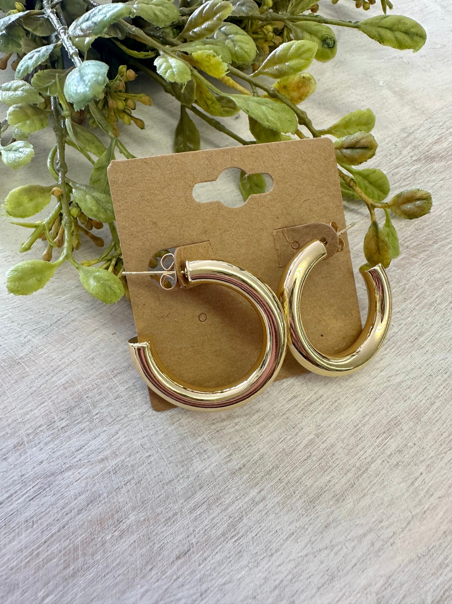 14K Trixie Hoops - 2 Colour Options