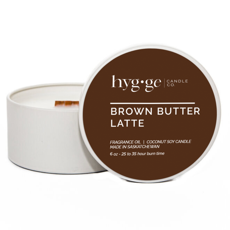 Brown Butter Latte Hygge Candle | 6oz & 9oz Options