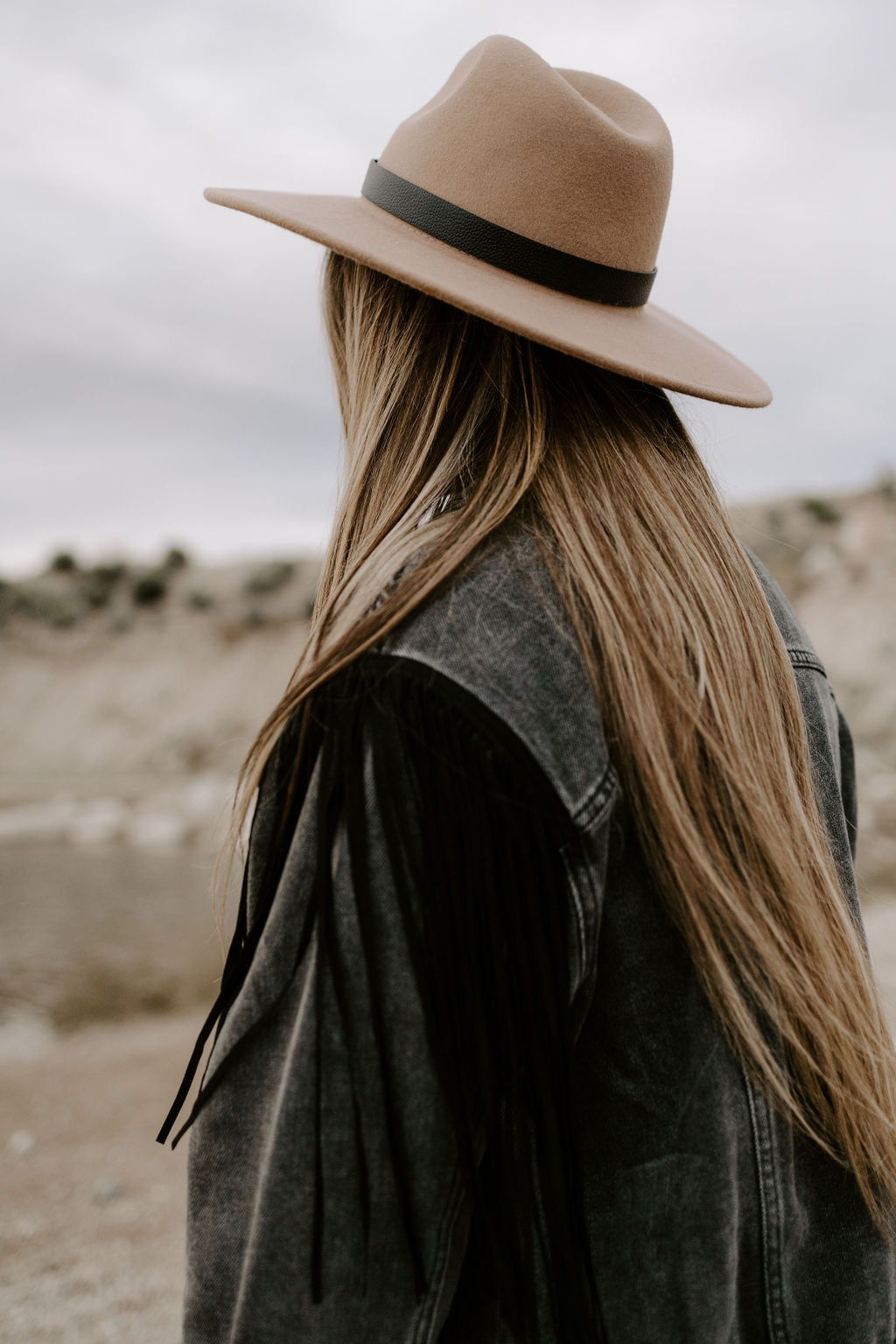 The Demo's Denim Tassle Jacket