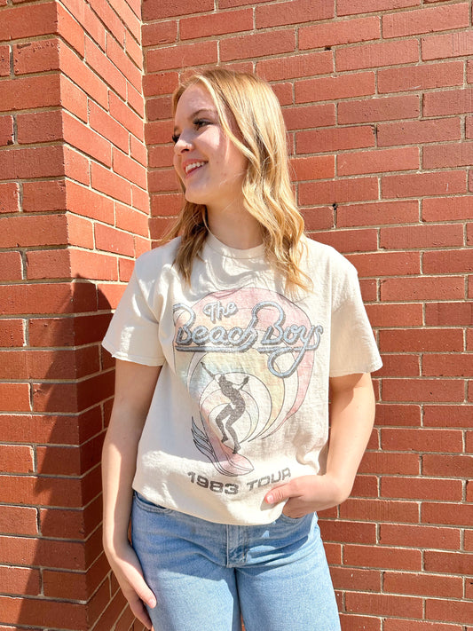 UNISEX-The Beach Boys Classic Thrifted Tee