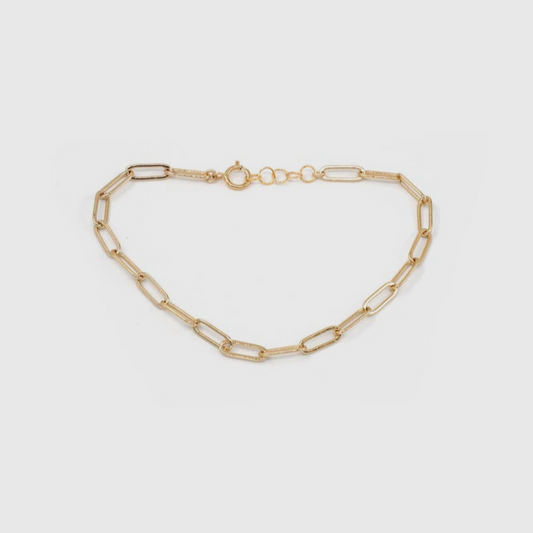 Lily Link Chain Bracelet