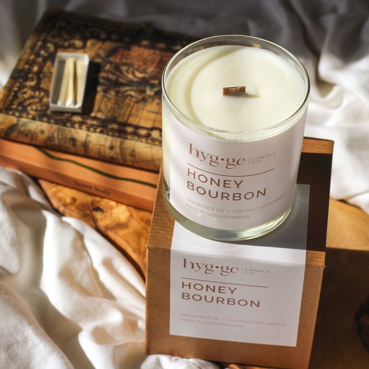 Honey Bourbon Hygge Candle | 6oz & 9oz Options