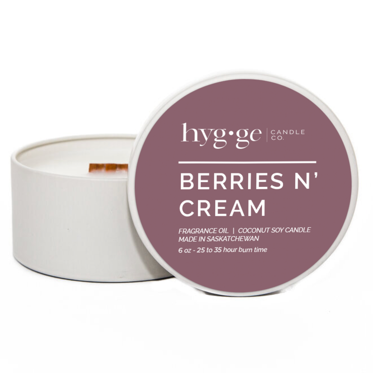 Berries N' Cream Hygge Candle | 6oz & 9oz Options